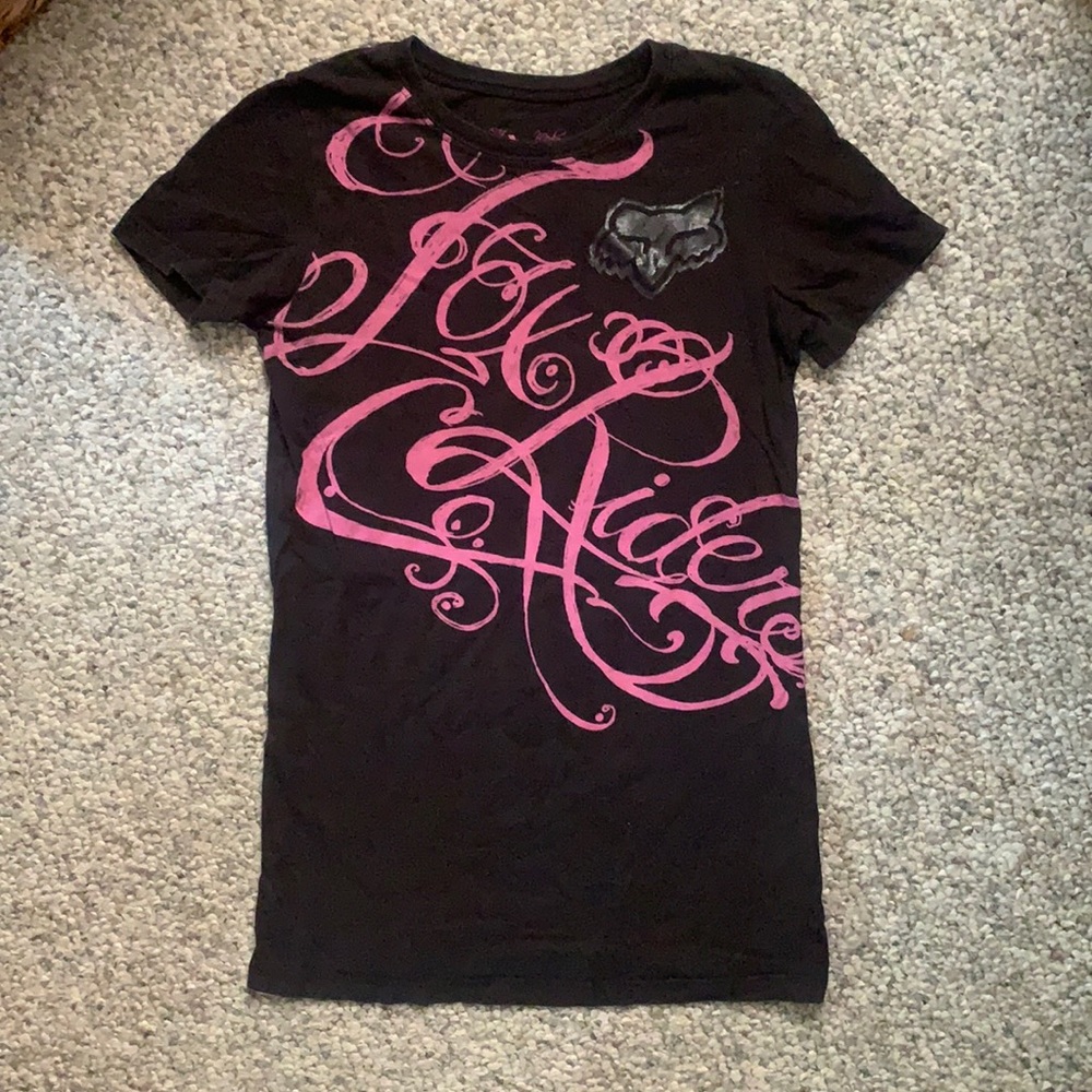 Medium Fox black short sleeve shirt